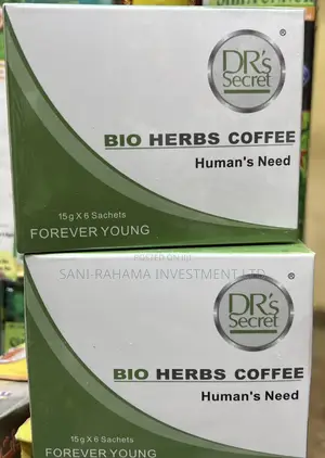 Dr’S Secret Bio Herbs Coffee ( Human’S Need )FOREVER YOUNG.