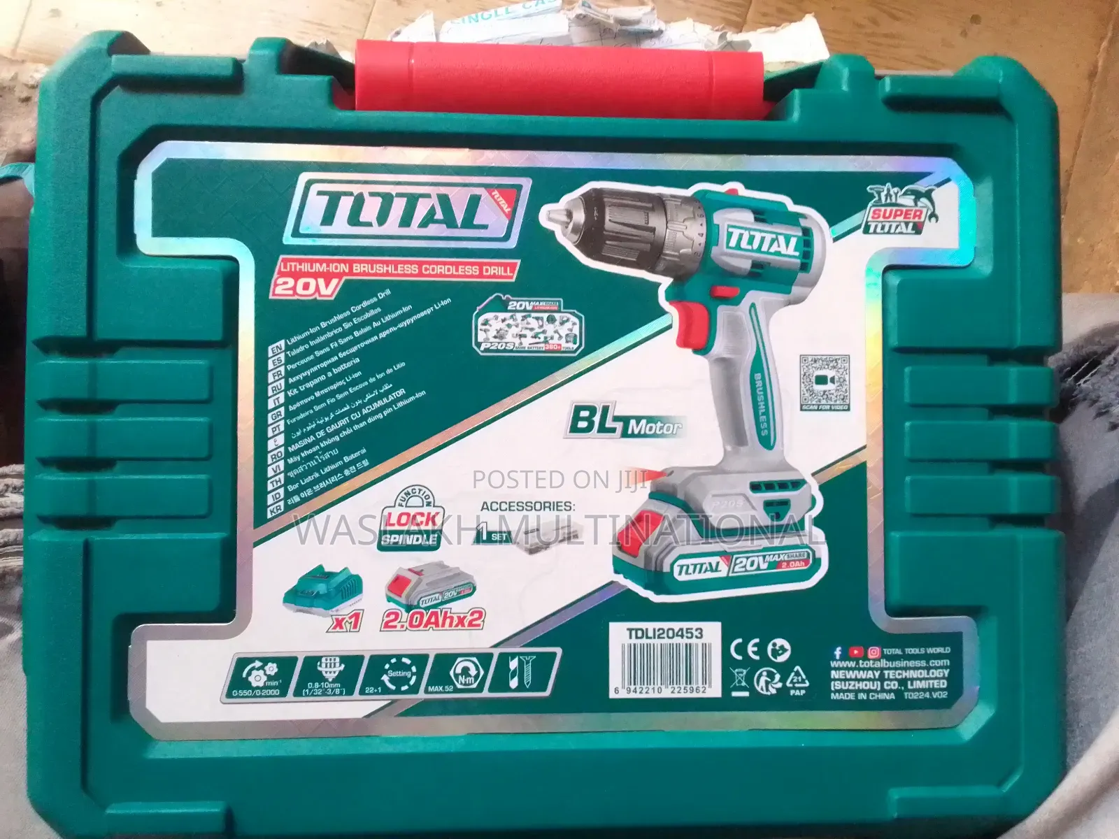 20v Cordless Brushless Drill