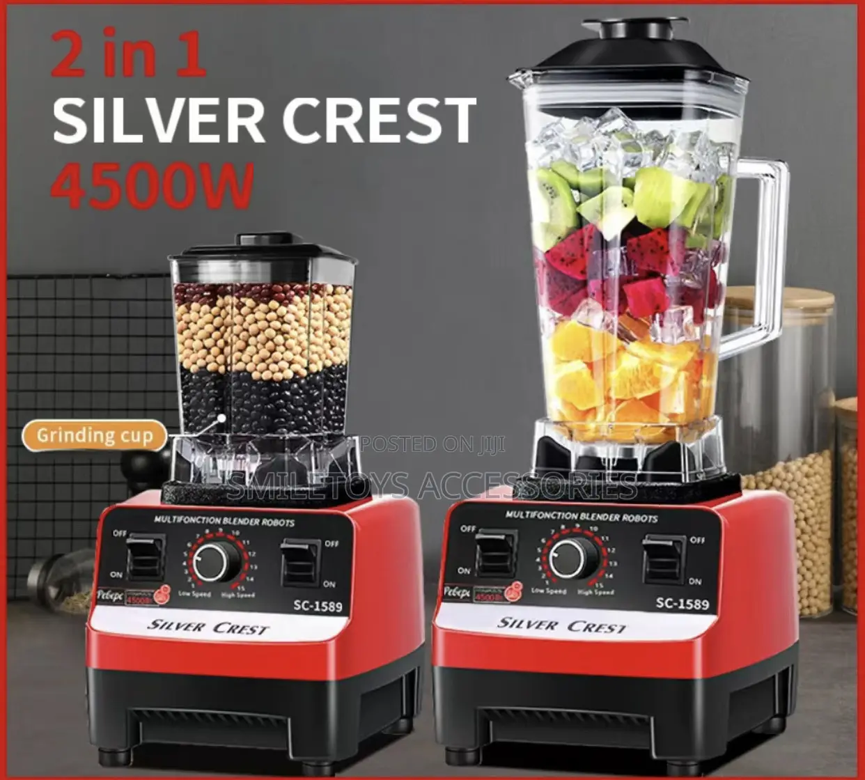 Heavy Duty Commercial Blender-4500w