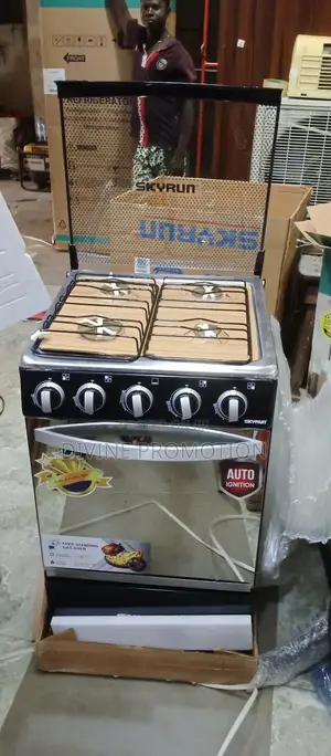 50*50cm Skyrun Auto Ignition 4 Burner Gas Cooker.