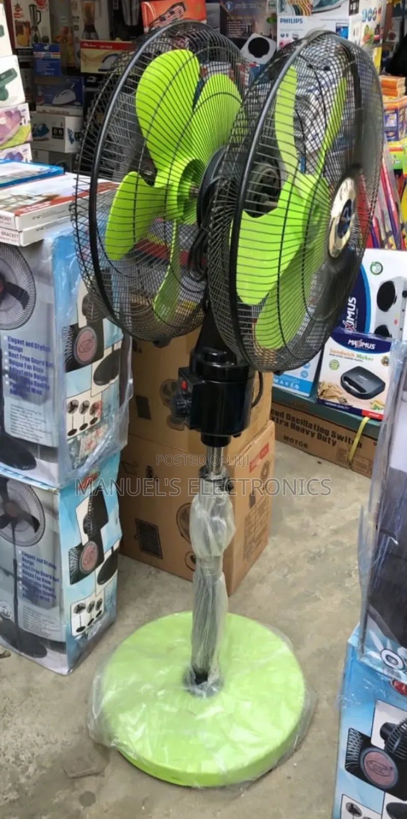 Super Vision Standing Fan Copper Coil 18inch