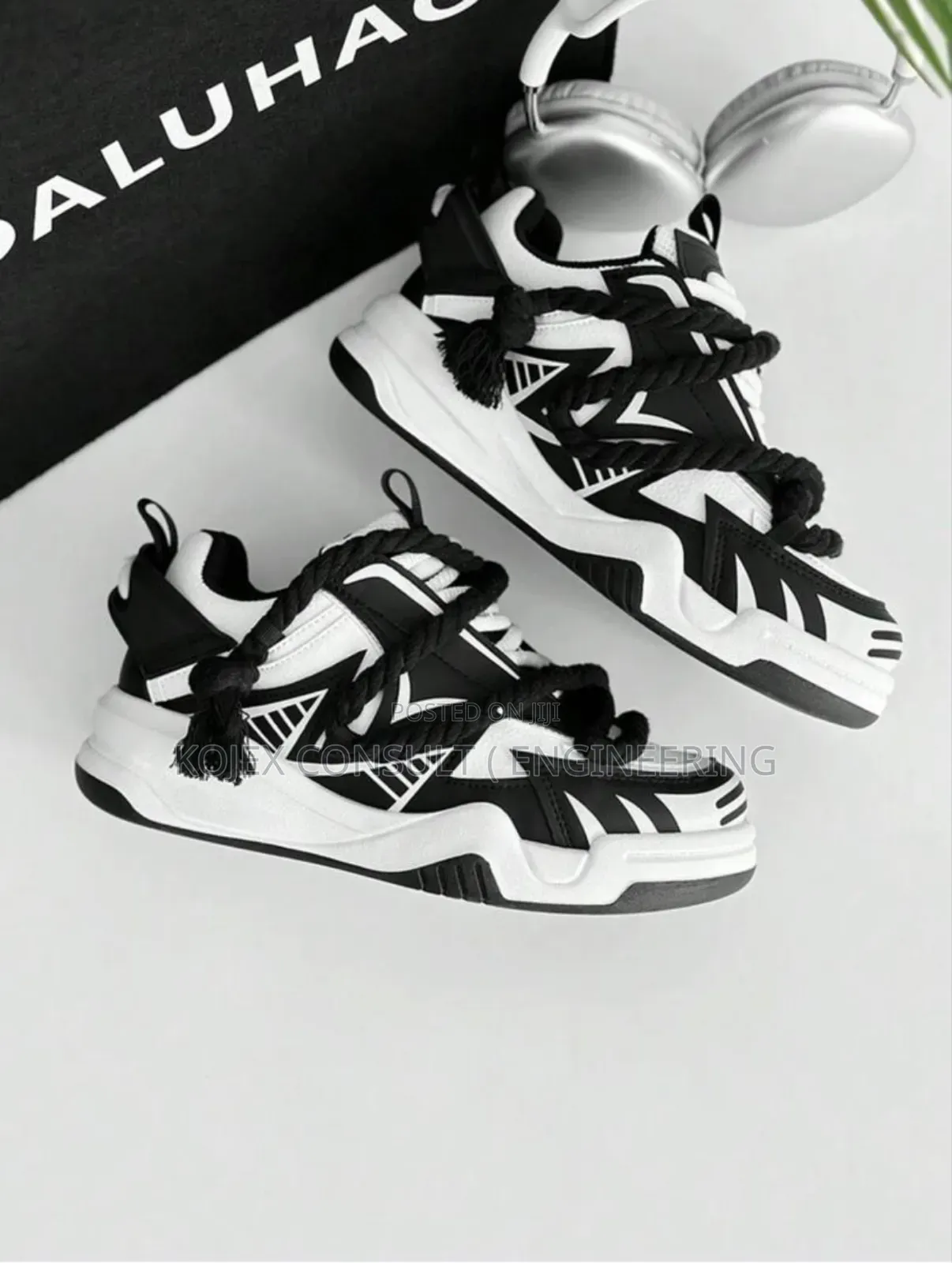 Original Unisex Chunky Sole “Double Lace”Snearkers
