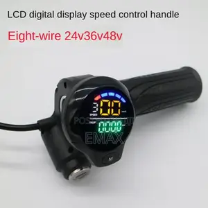 36/48/60v Handlebar Throttle Speed Control With LCD Display