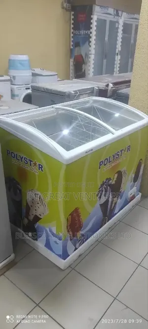 Brand New Polyester 310L Showcase Chest Freezer>>External>>