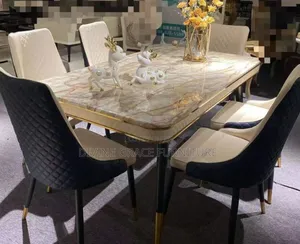 Navy Blue Dinning Table