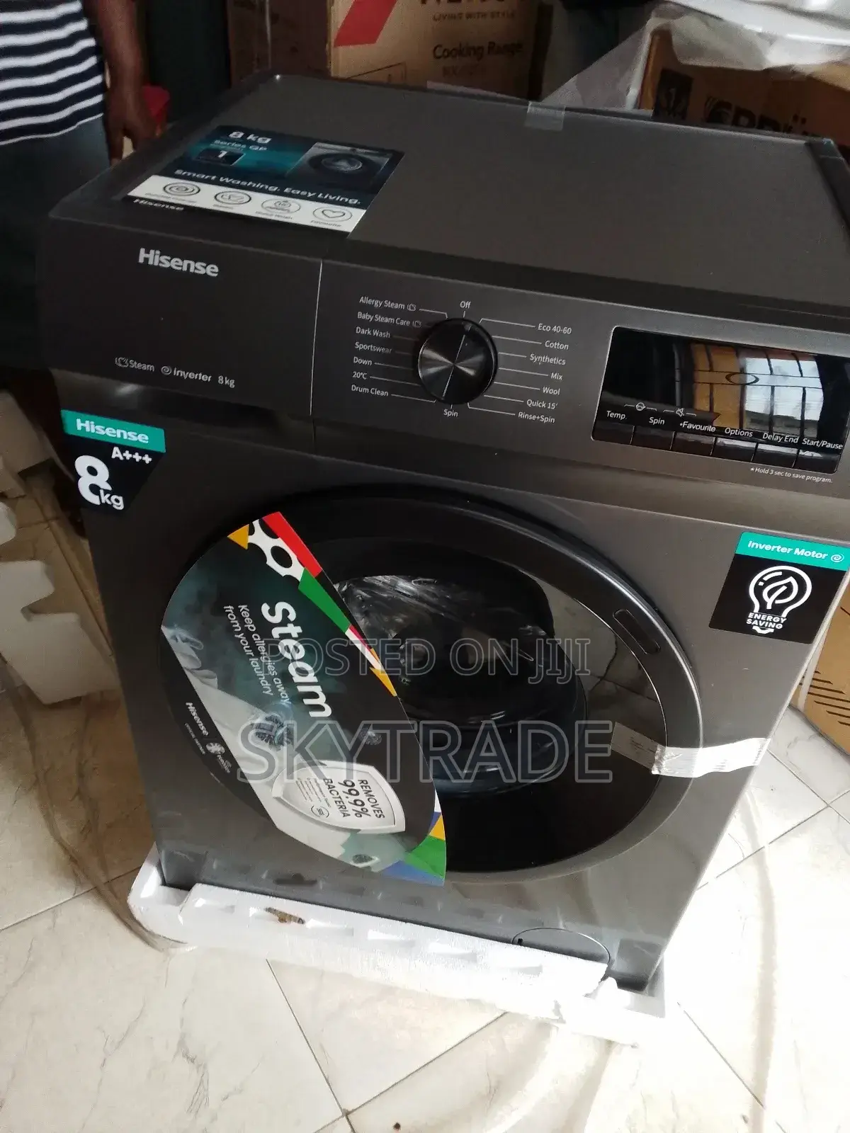Hisense 8kg Automatic Washer ( Wtja802t)