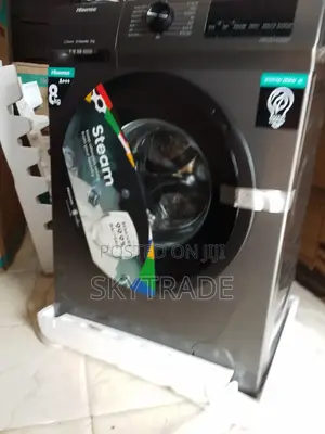 Smart Control Hisense 8kg Washing Machine (Gray)