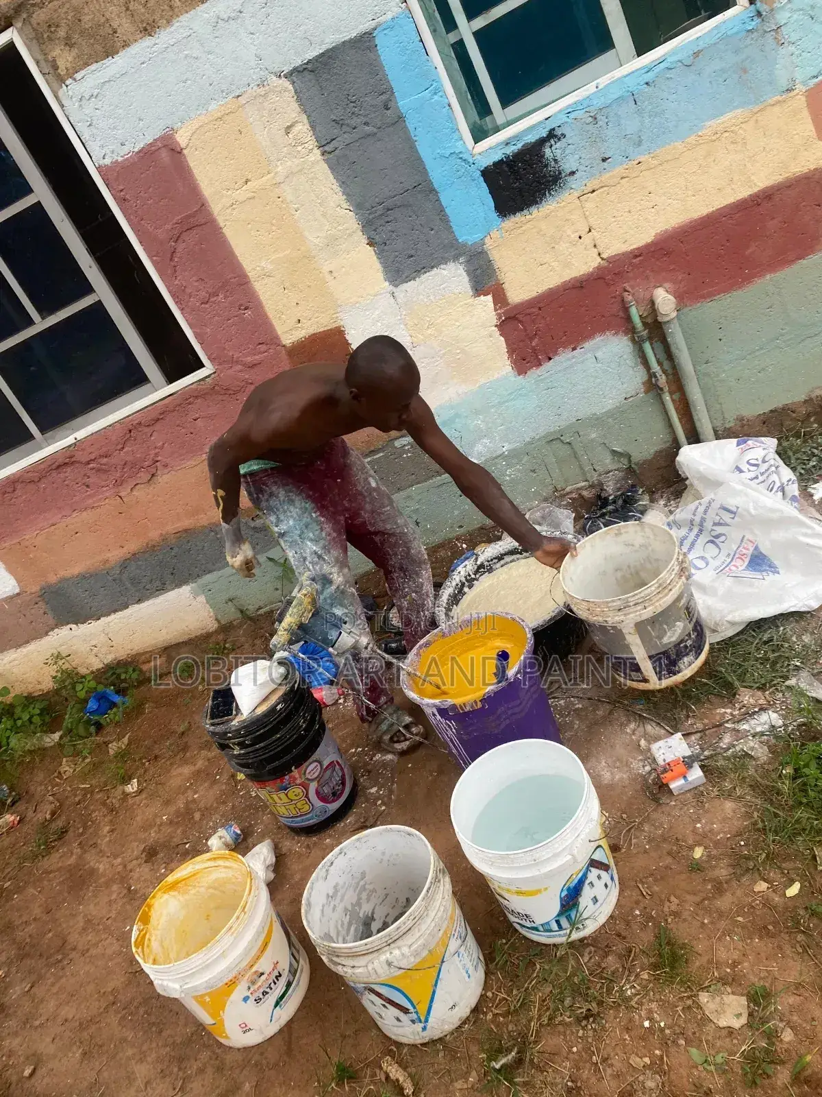 Satin Paint Production