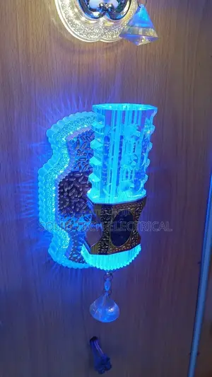 Led Wall Bracket Blue Warmwhite Gold Body 3