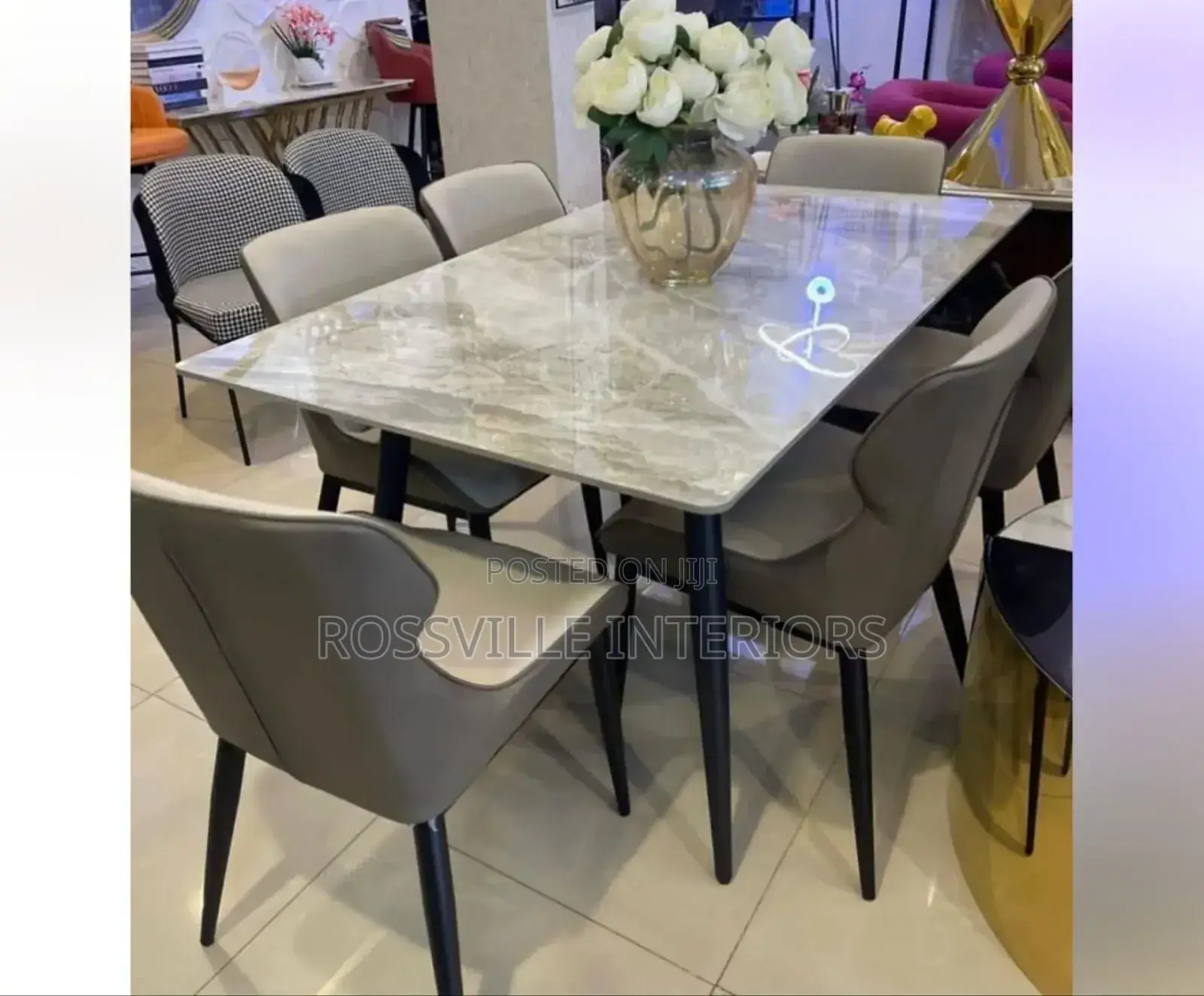 Chic 6 Seater Dining Set
