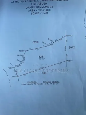 Portable Land in MAITAMA Main 1000sqm