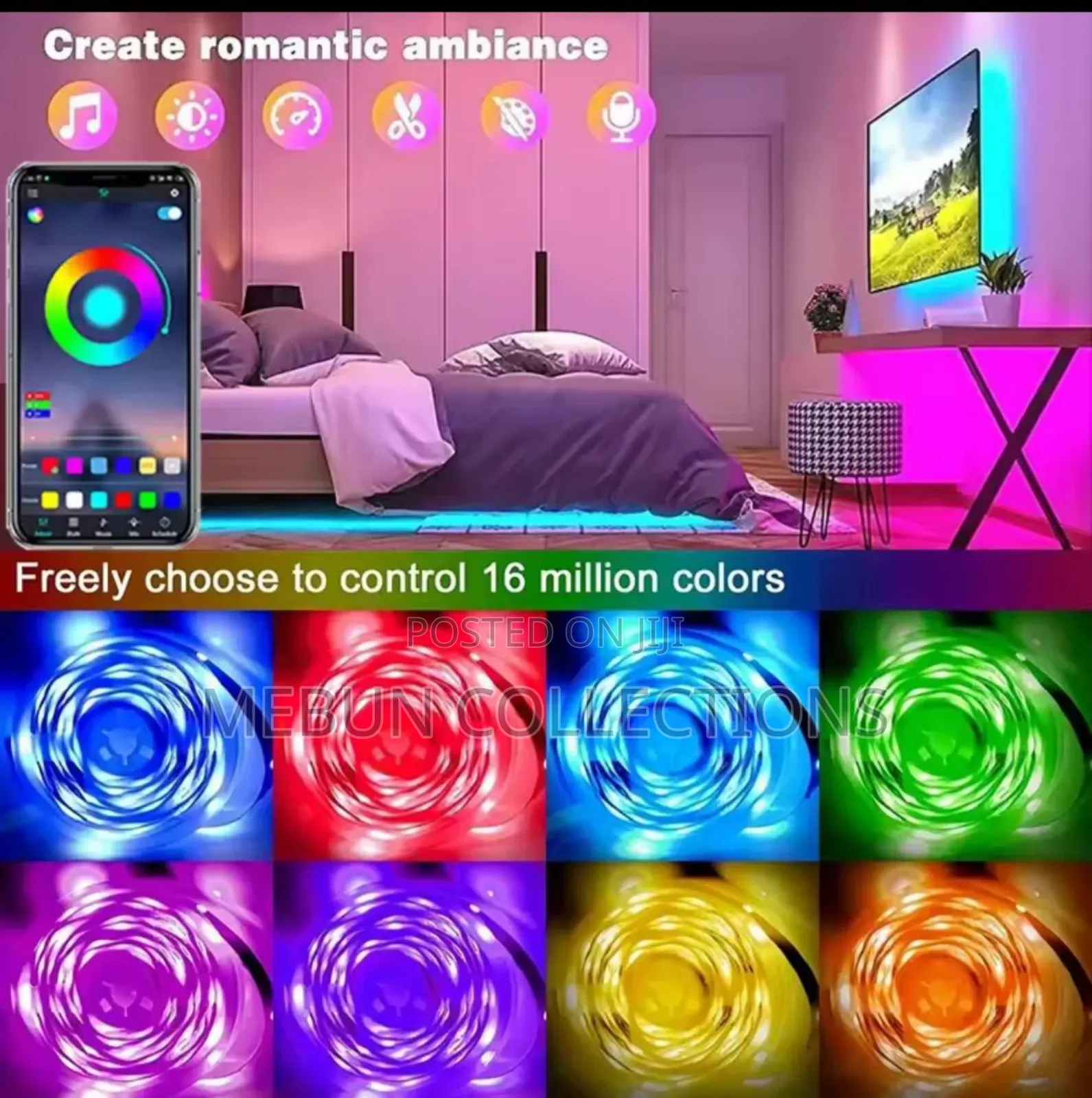 Tape Bluetooth USB LED Strip Light