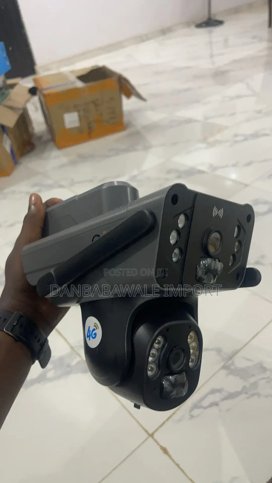 Observer Triple View Double Lens Solar Cctv Camera