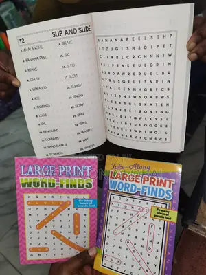 Photo - Word Search Books (A5 Size in Large Prints)