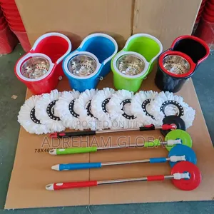Spin Mop and Bucket