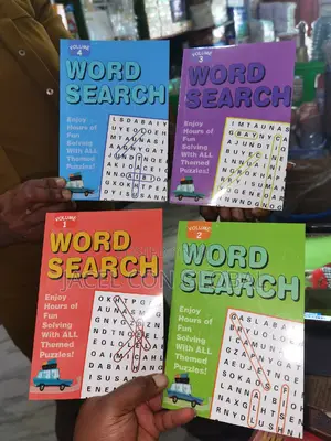 Work Search Puzzle Books in Volume 1 to 4 (Small Size)
