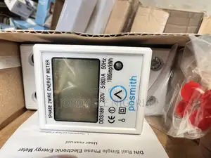 AC 230V Single Phase Energy Meter With Reset Button