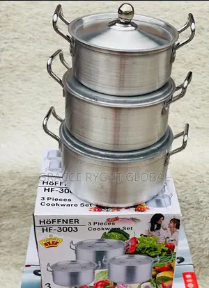 3pcs Hoffner Aluminum Pot