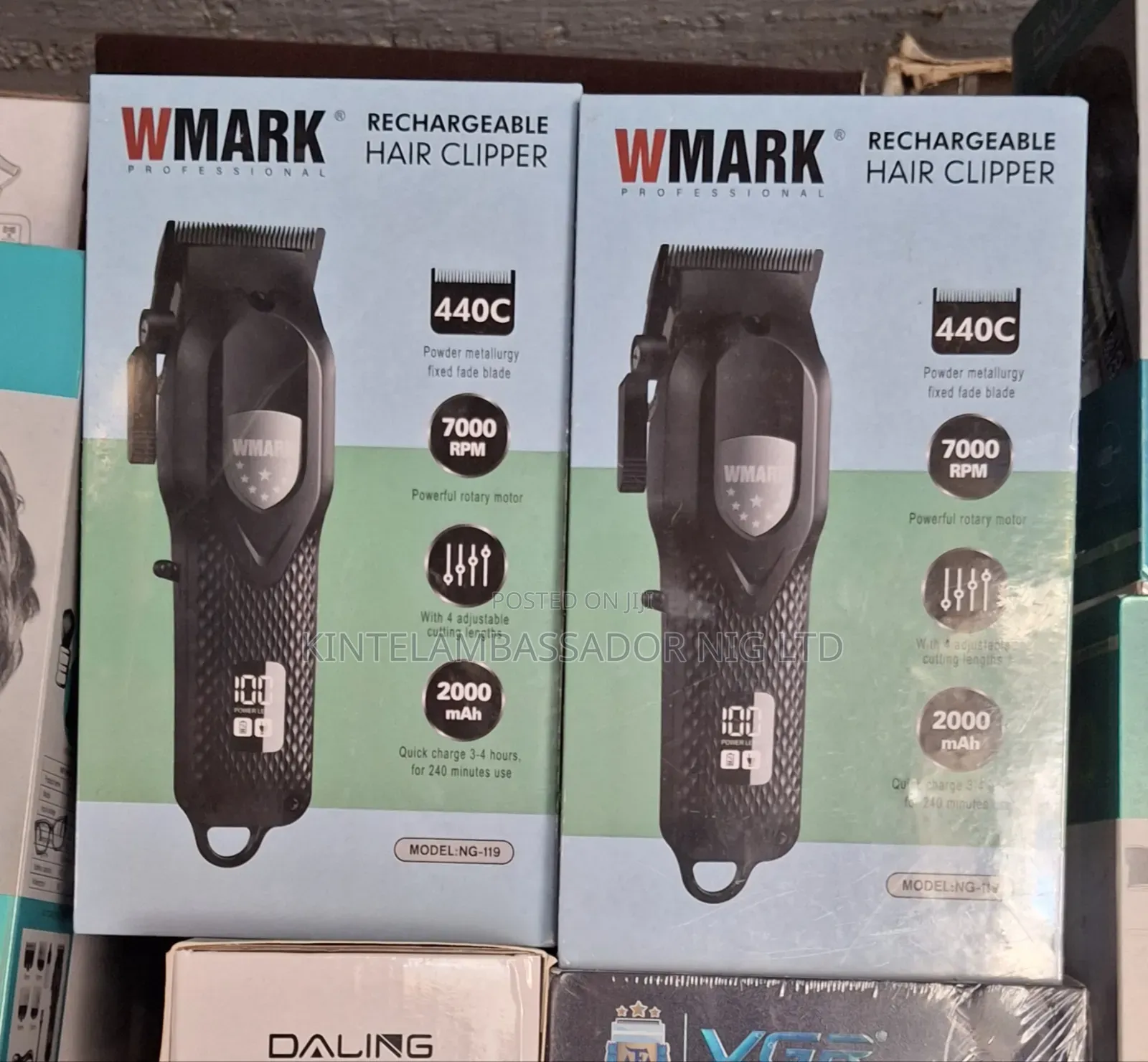Wmark Rechargeable Hair Clippers