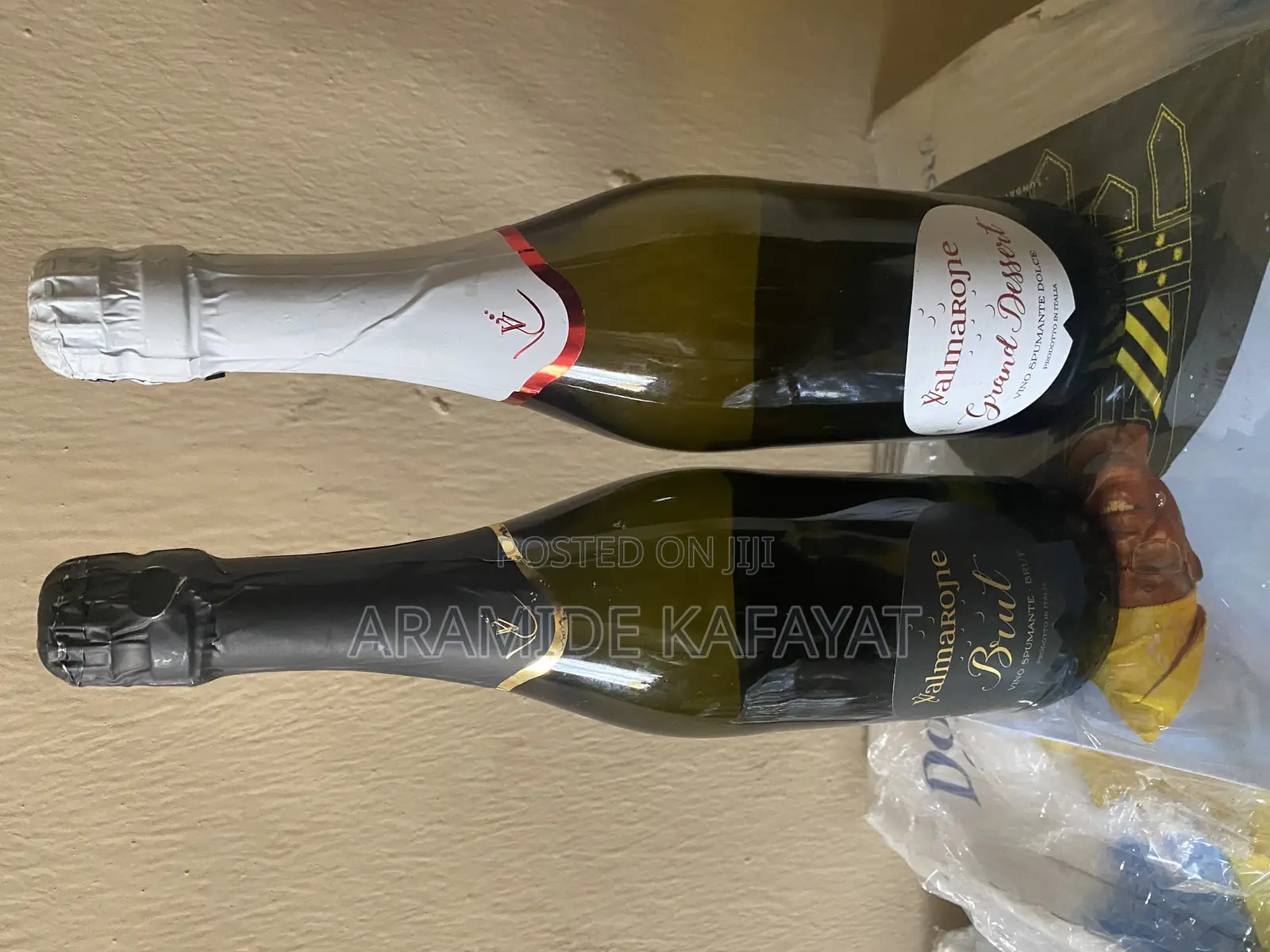 Valmarone Brut and Sweet Champagne