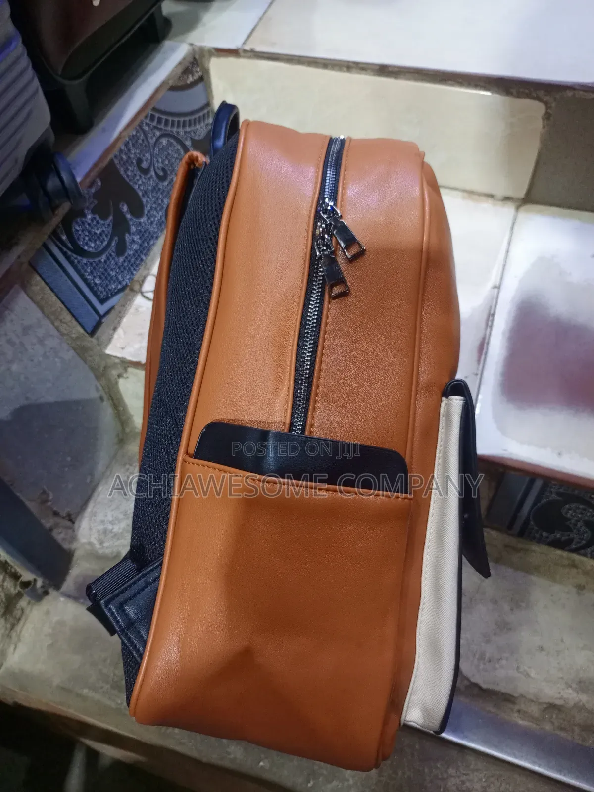 Genuine Leather Backpack