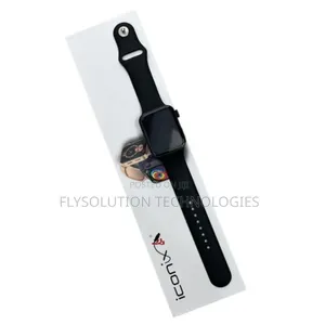 Iconix Smart Watch Aluminum Case With Replaceable Sport Band
