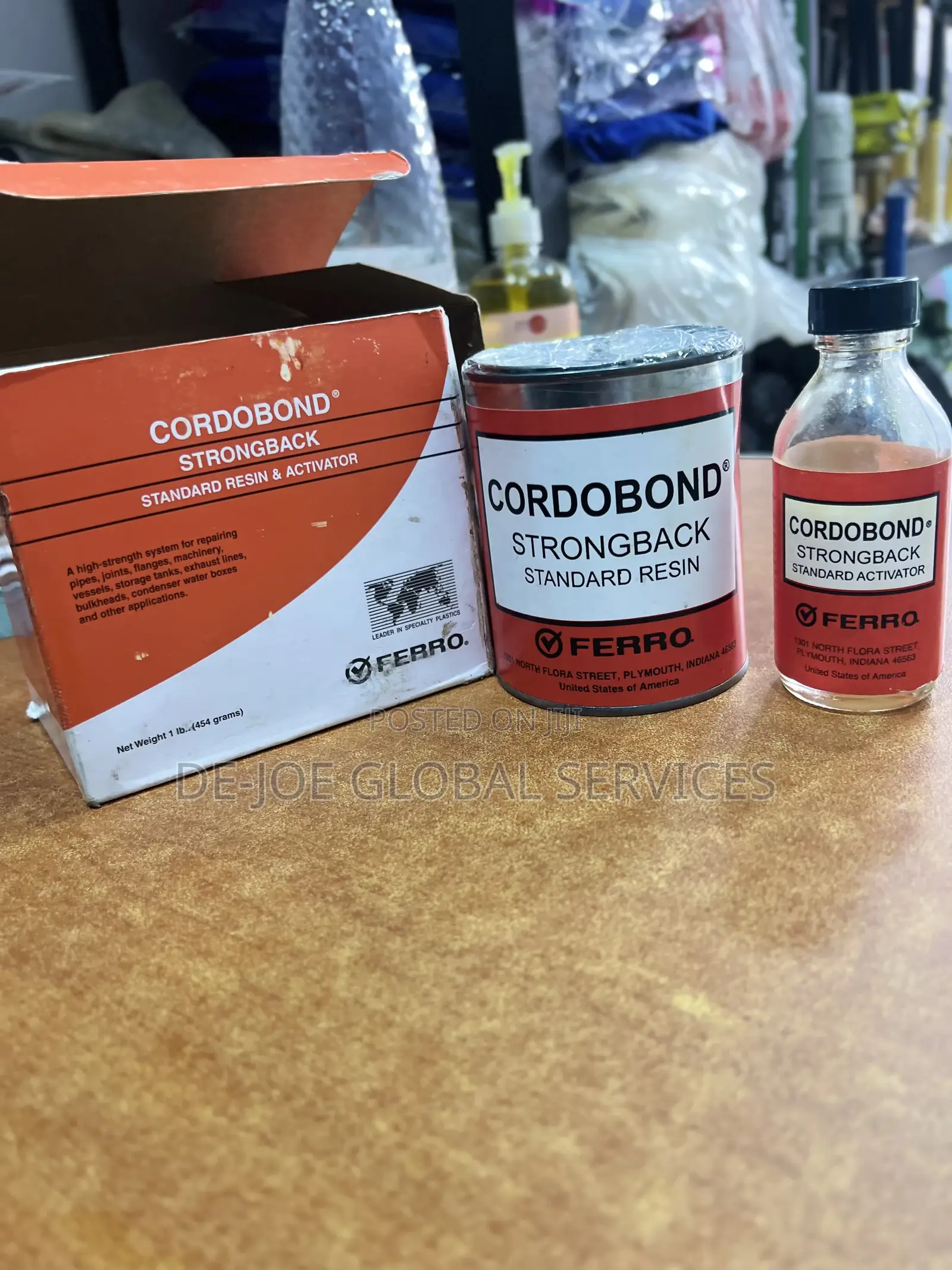 Cordobond Strongback Standard Resin and Activator