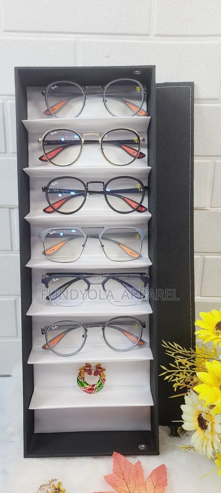 Rayban Extraclear Uv Bluelight Eyeglasses