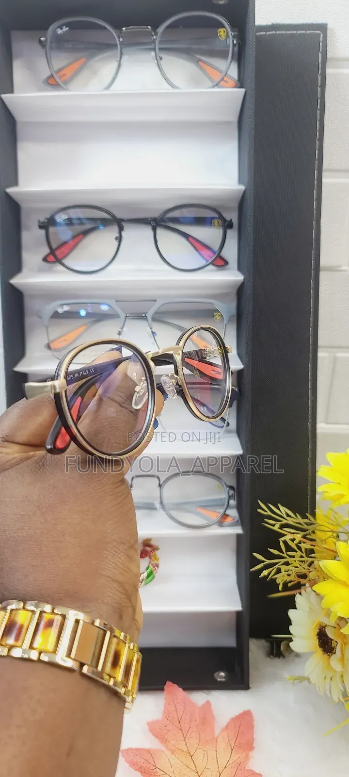 Rayban Extraclear Uv Bluelight Eyeglasses