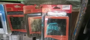 Thermometer for Heat Power Source Is Small Battery