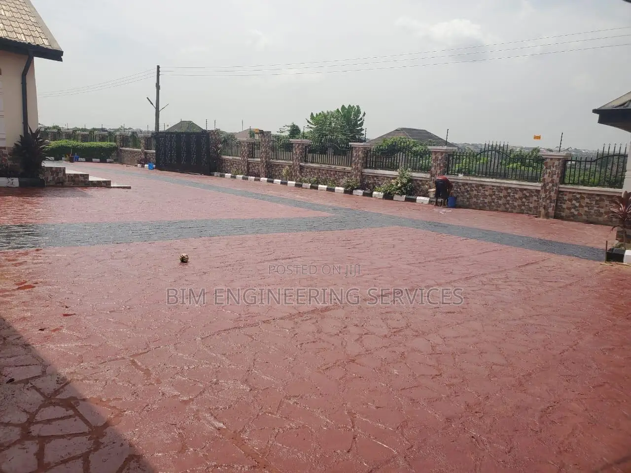 Pigment Red &Black Paint Waterproof Edger