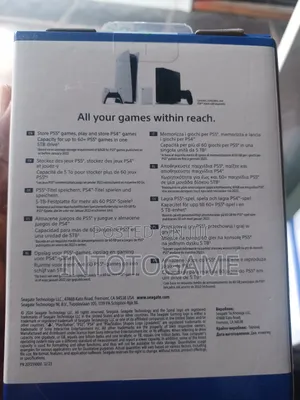 Ps 5tb HDD Game Drive Ext