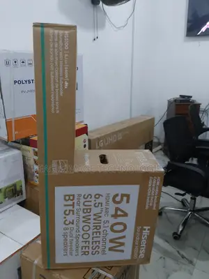Sleek Hisense 540watts Soundbar Subwoofer(Hs5100)