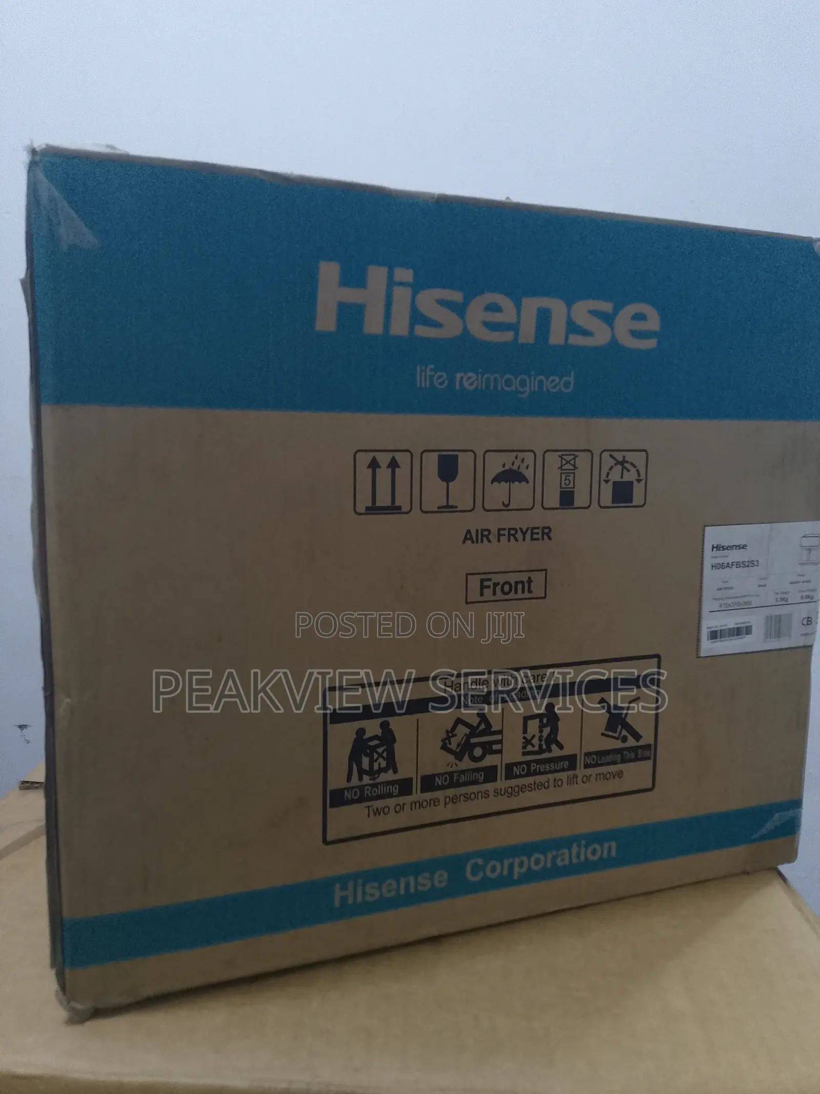 Air Fryer With Timer HISENSE H06AFBS2S3