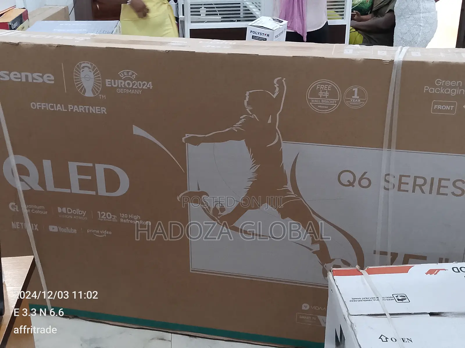 Highly Integrated Hisense 75'' Qled Television