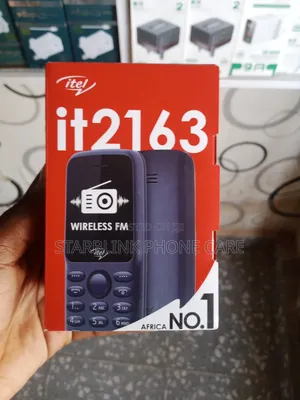 New Itel IT2163 Black
