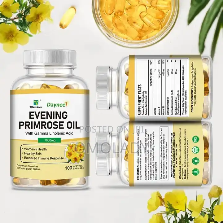Evening Primrose Oil Capsules - 1000mg