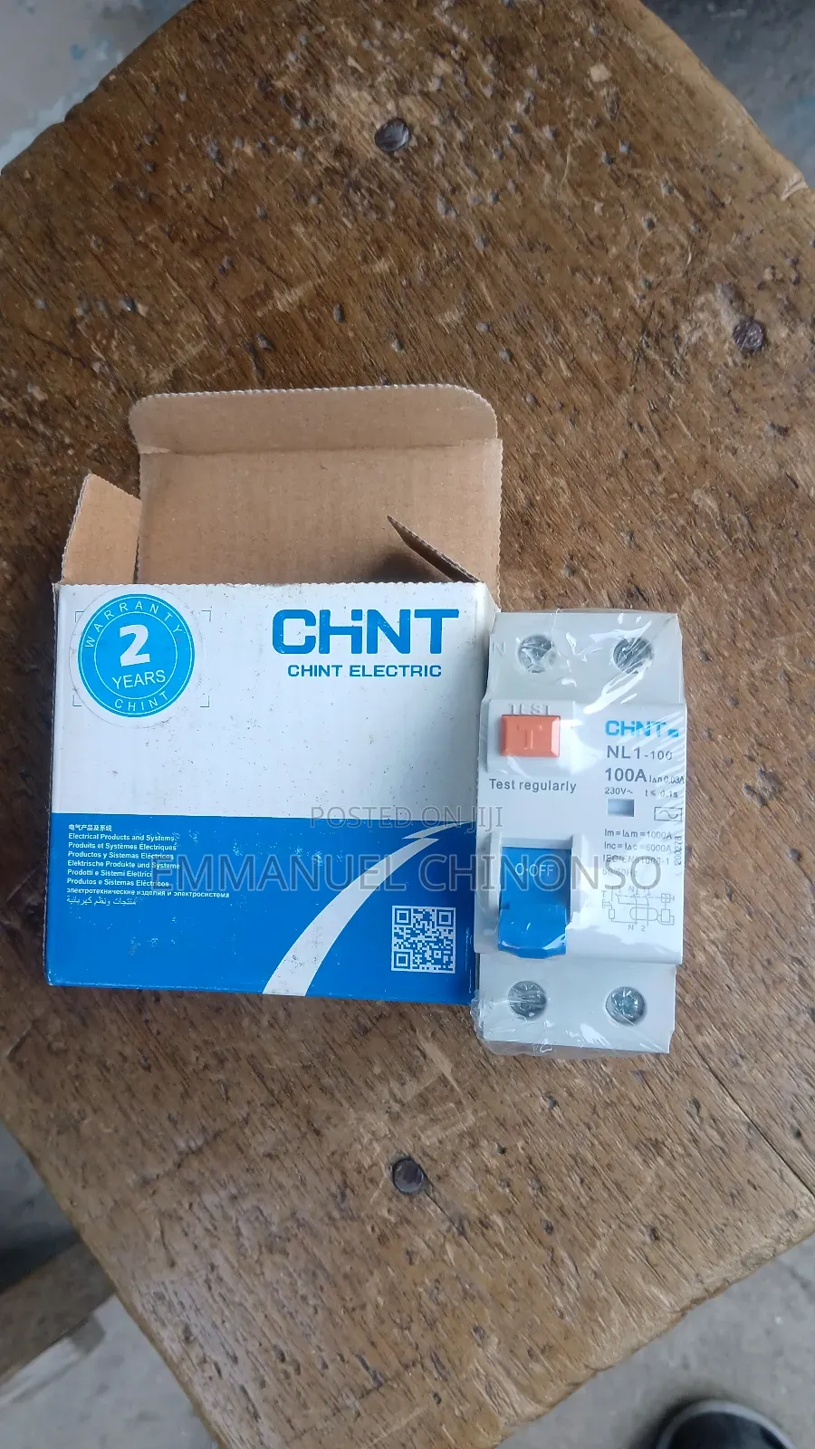 100a Chint Elcb 2pole Breaker