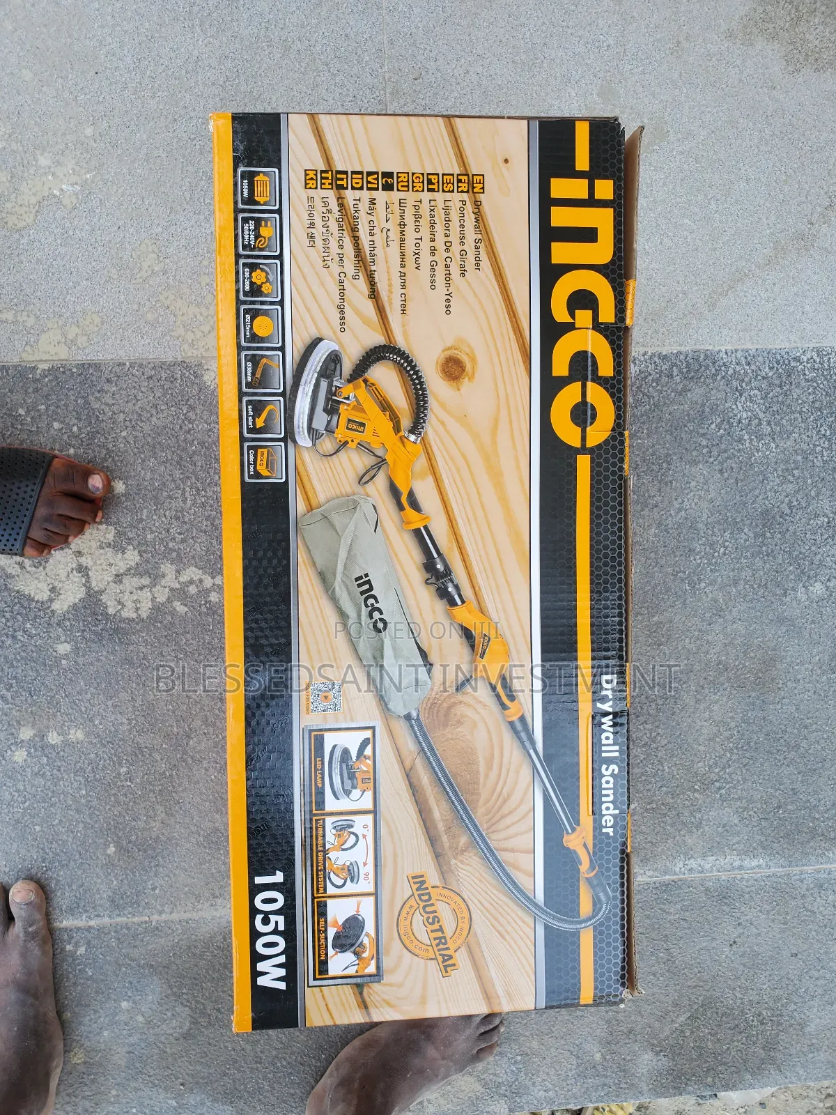 Ingco Dry Wall Sander 1050watts