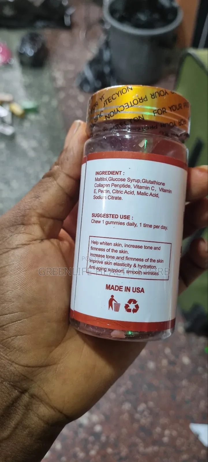 Nature's Cure Whitening Gummies