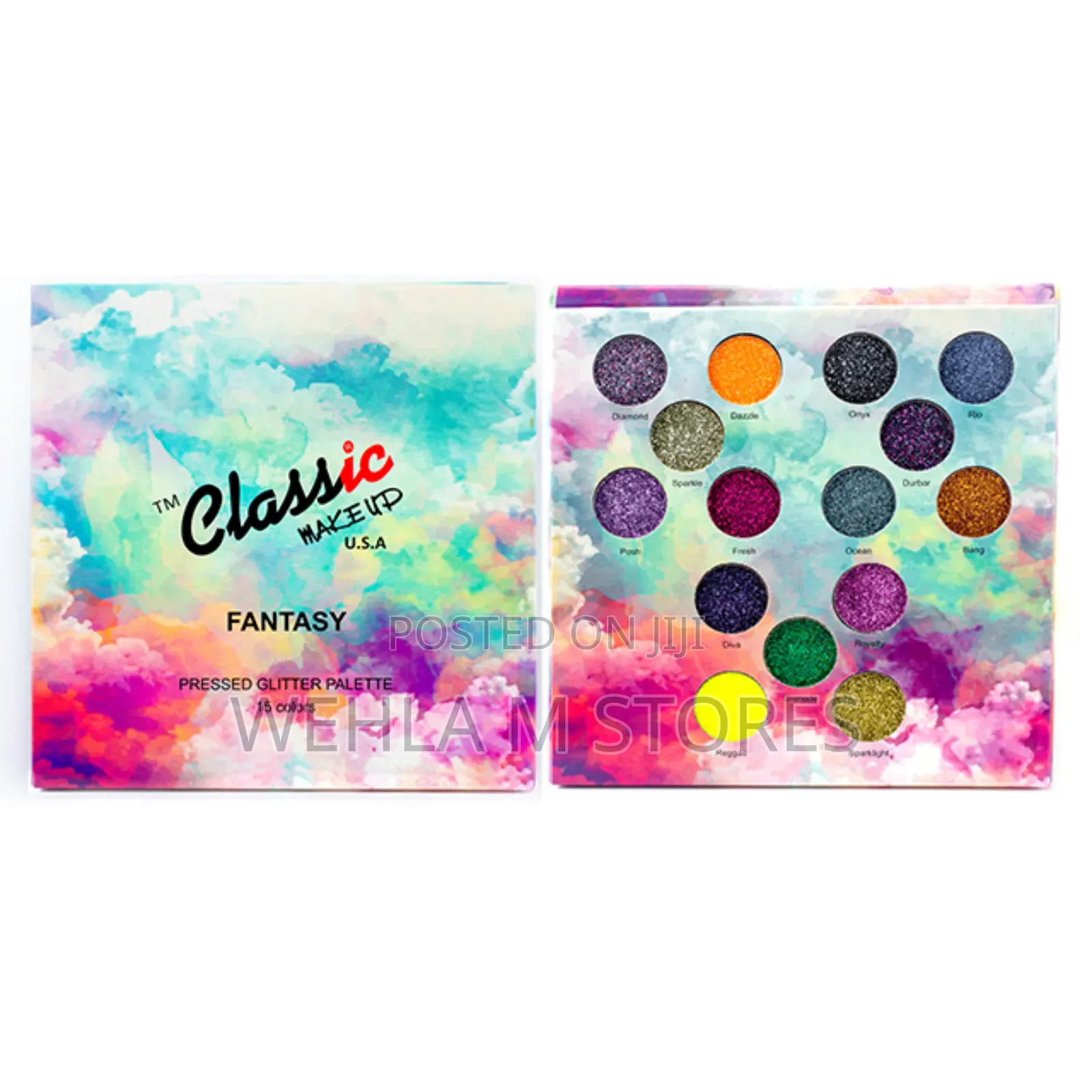 Eye Pressed Glitter Palette