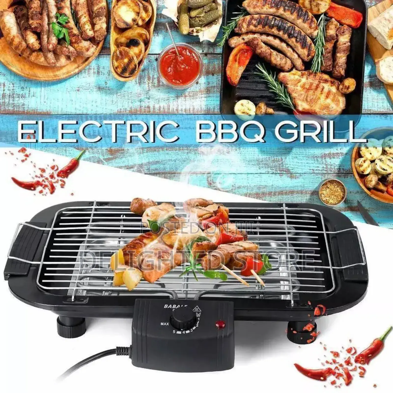 Dessini Reginal Electric BBQ Grill