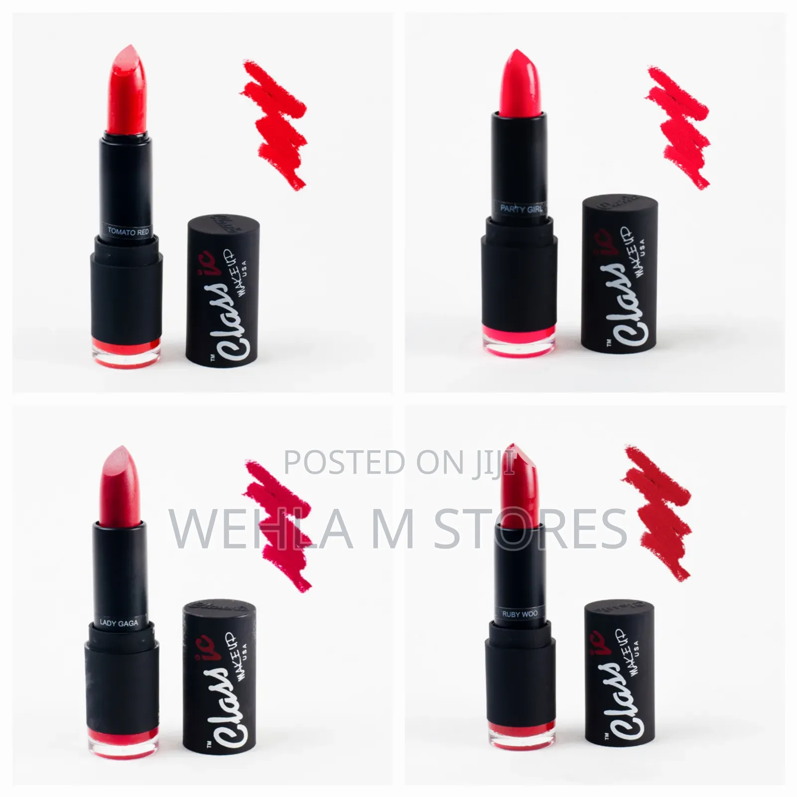 Pure Matte Lipstick Ruby Woo/Tomato Red/Lady Gaga Red