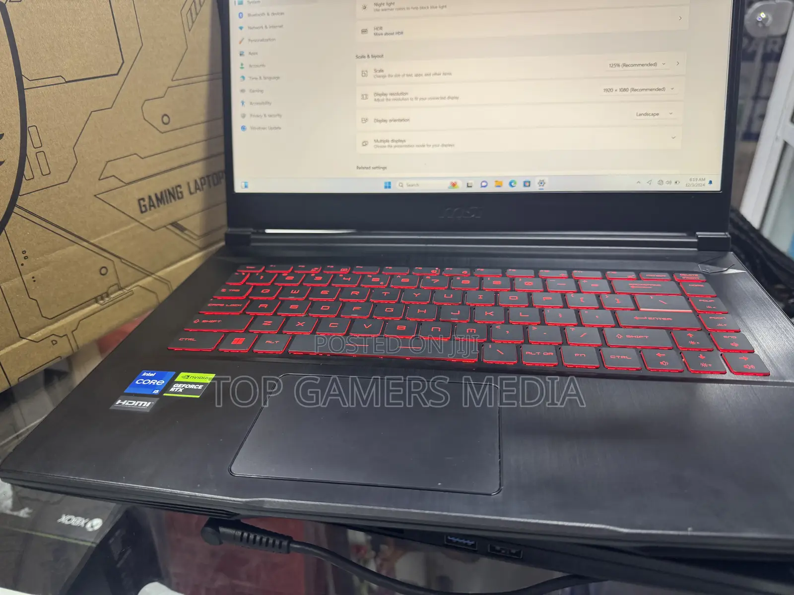Laptop MSI GF63 16GB Intel Core I5 SSD 1T