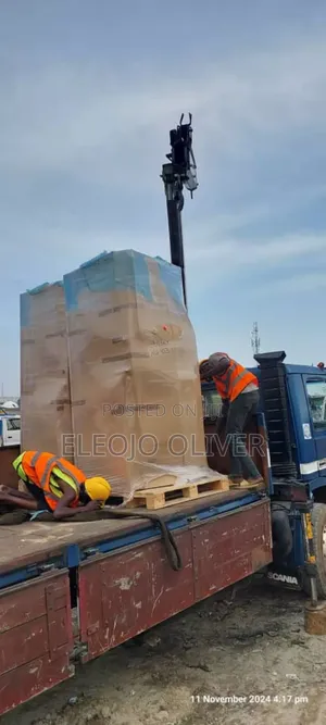 Photo - Rent Hiab Truck in Eko Atlantic. Hire Hiab in Eko Atlantic