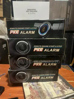 Pke Alarm Remote Engine Start and Stop