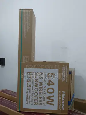 Hisense 540watts Music Mastery Sub-Woofer Sound System