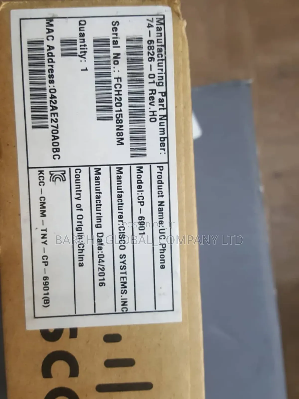 Cisco UC Phone