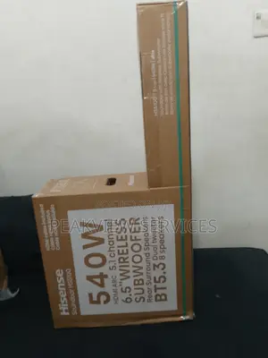 Wireless Subwoofer System Hisense 540w Soundbar
