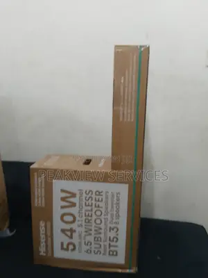 HDMI ARC Soundbar Hisense 540w Subwoofers